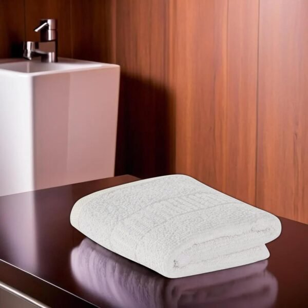 Kuber Industries (Set of 3) Face Towel | Small-14x21 Inch | Hand Napkins For Man & Women | Hand Towel For Facewash, Gym | Face Towel For Kids | Towels for Daily Use | White - Image 2