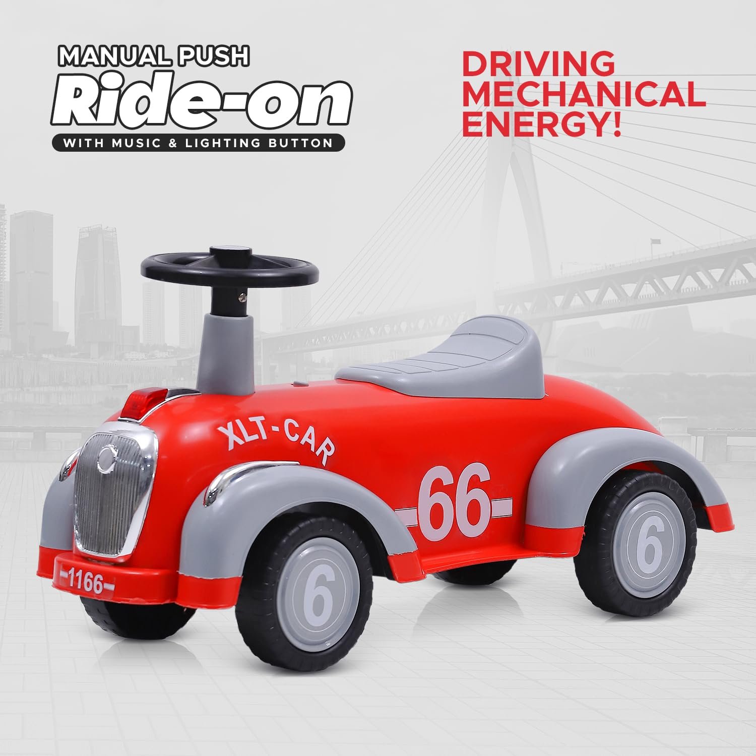 NHR car for Kids, Toys car, Ride on Cars, Scooter, Cycle, Rider for Kids 1-2 Years Old Baby boy and Girl Birthday Gift - Image 6