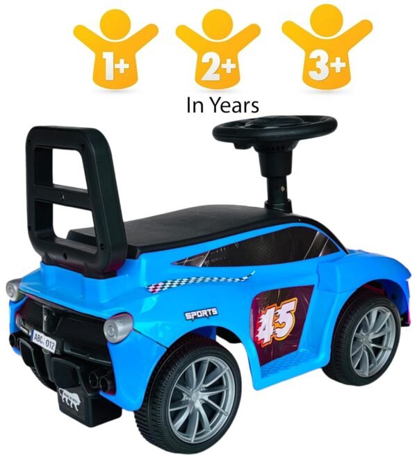 Baby Leg Push Toy for 12+ Months Baby | Leg Pushing Ride On Car | 1, 2, 3 Years Boys & Girls | Toys for Toddlers | Gift a for 1 + Year Old | Rider for Kids 1-3 Years | Push car for Kids - Image 6
