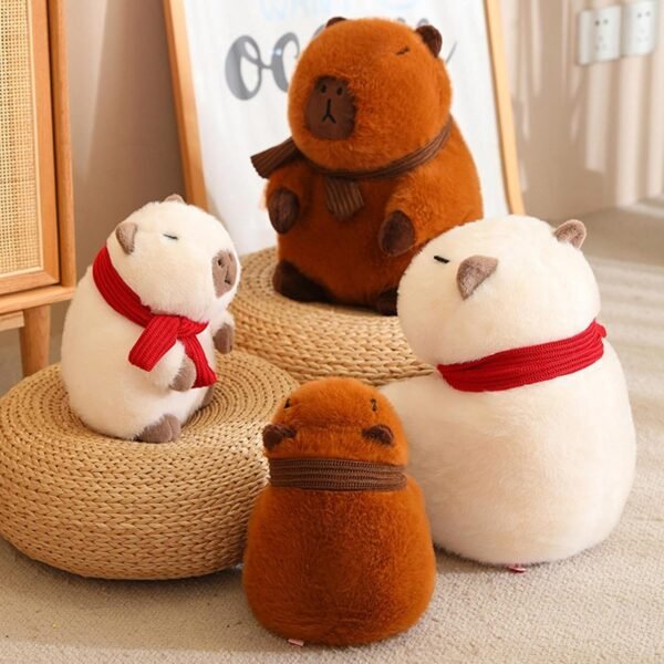 bnf® Capybara Plushie Toy Capybara Stuffed Animal for Birthday Gift Kids Children Brown 20cm - Image 6