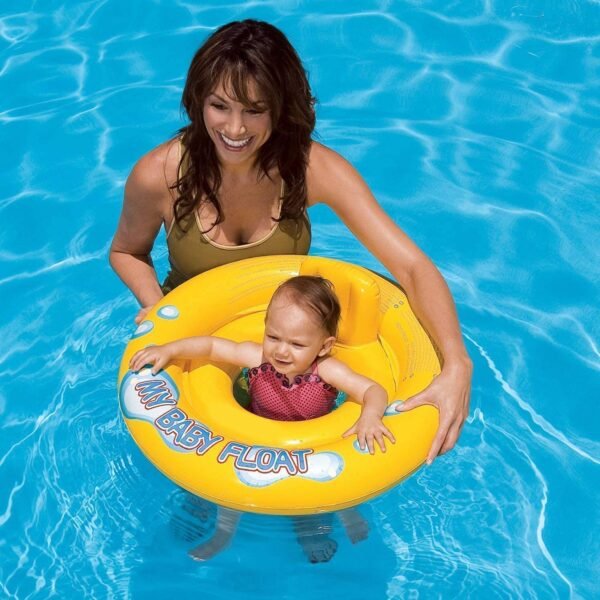 Inflatable Baby Float Ring Swimming Pool Toys Tube Raft for Babies Swimming Toy Stuff & Toddlers 1-3 Years | 26.5 - Image 5