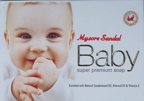 Mysore Sandal Baby Soap, 75g - Image 3