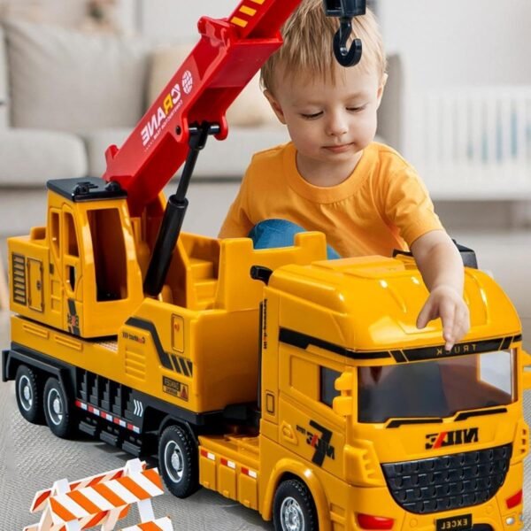 MYADDICTION Friction Powered Vehicle Pull Back Car Model for Children 3-7 Years Old Boys C - Image 5