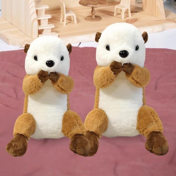 bnf® Otter Plush Hugging Pillows Otter Plush Toy for Girls Boys Toddlers Children 30cm - Image 4