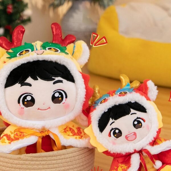 bnf® Chinese New Year Plush Toy Soft Handmade Stuffed Animal Toy for Parties Room Boy - Image 2