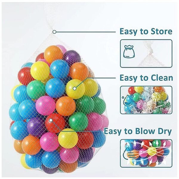 Ball Toys for 1-Year Old Boys, Soft Toys for Baby Girl, Newborn Baby Gifts, and Baby Bath Tub for 0-Years - Cricket Balls, Moon Balls, and Season Balls for Kids - Image 3