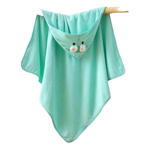 Baby Hooded Towel, Soft and Hypoallergenic Baby Bath Towels with Hood for Toddler Infant Newborn, Large and Absorbent Toddler Towels for Baby Boy Girl (31 x 31 inch) (Bear) - Image 3