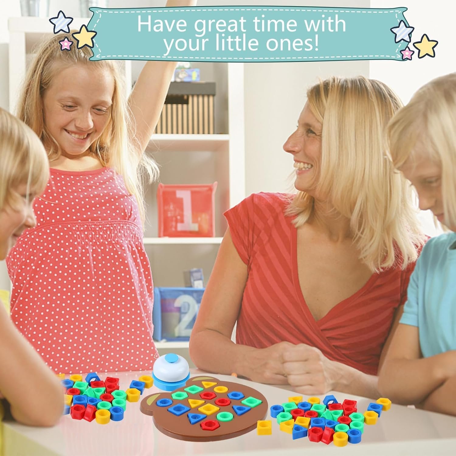 Children Learning and Educational Geomatric Shape Puzzle Game, Kids Toys for 2-5 Years Boy, Games for Baby and Toddler Board Games, Toys for 6 Year Old Boy Fun Girl Gift for Kids Zone - Image 6