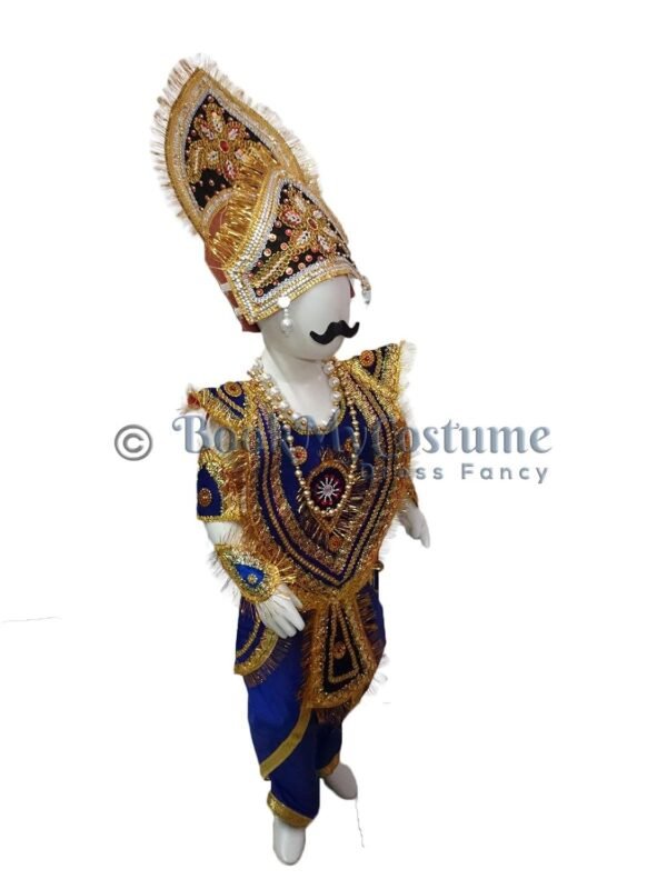 BookMyCostume Meghnath (Meghnad) Indrajit Evil Ramayana Ramlila Kids & Adults Fancy Dress Costume without Sword 6-7 years - Image 2