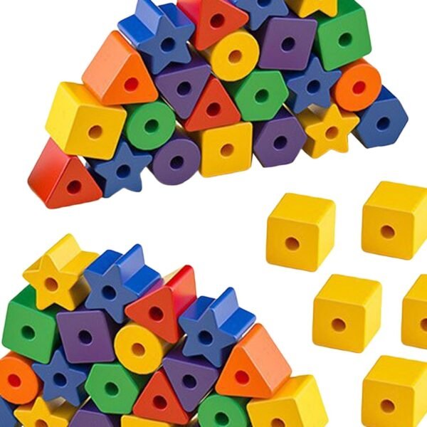 bnf® 50Pcs Montessori Beads Toys Early Learning Educational Toys for Children Baby | Toys for Baby | Developmental Baby Toys