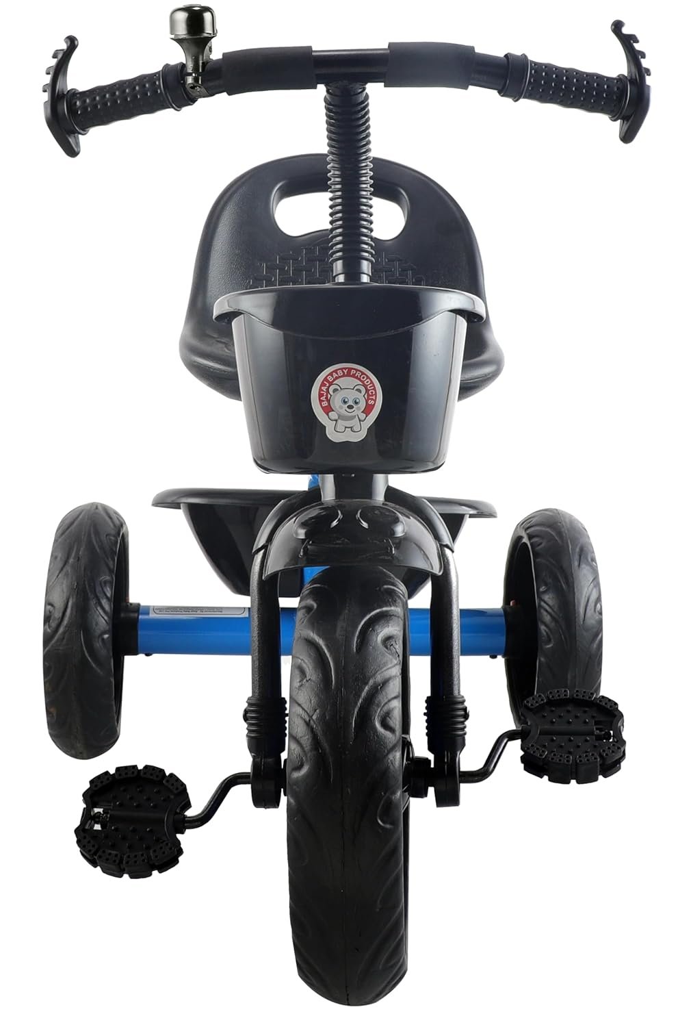 Pluto Lite Tricycle for Kids | Cycle for Kids 1-4 Years | Baby Cycle | Bicycle for Kids with Storage Basket, Cushion Seat and Seat Belt TZ-547 (Blue) - Image 2
