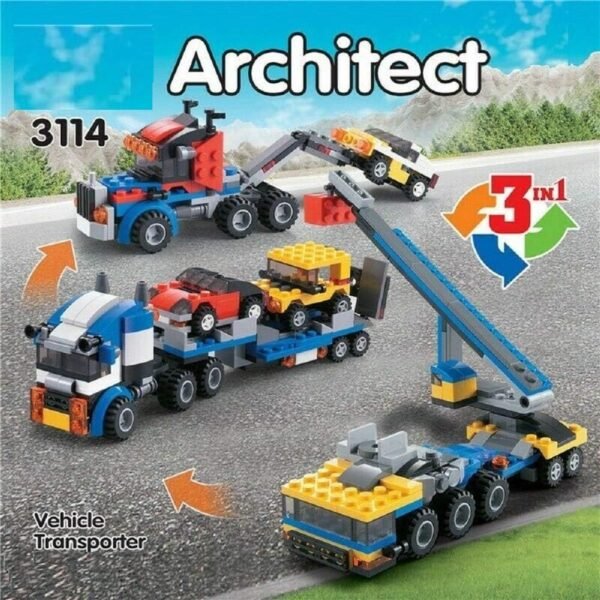 Building Block Toys,Construction Kit, STEM Learning Building Bricks Set, Birthday Gifts for Kids Children Girls Boys (City FIRE Station) - Image 6