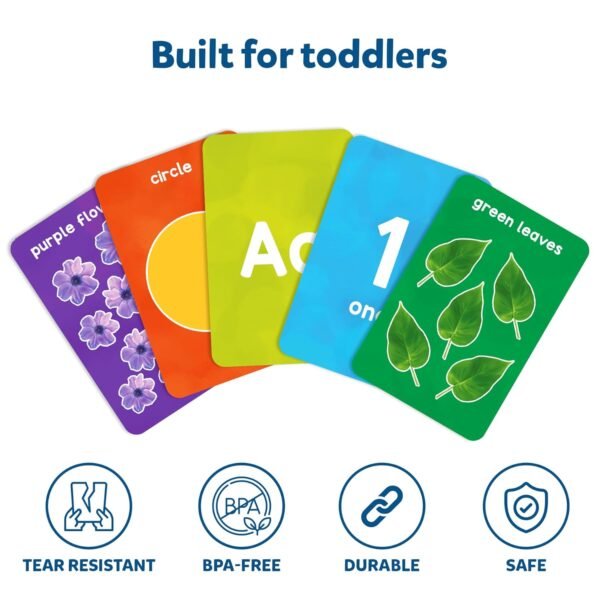 Skillmatics Thick Science Flash Cards for Toddlers - First 100 Animals, Montessori Toys, Preschool Learning Activities, Learning Aids, Gifts for Kids Ages 1, 2, 3, 4 Years - Image 5