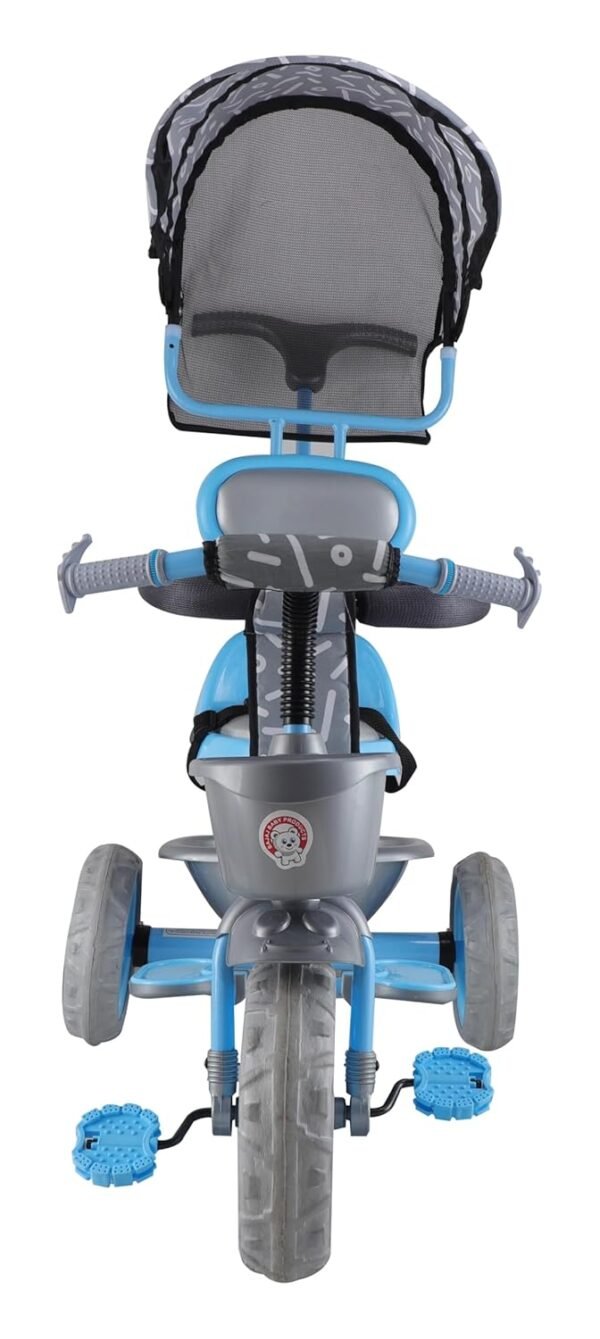 Adventure Rider Pro Max Kids|Baby Trike|Tricycle for Kids|Boys|Girls|Cycle for Kids 1-4 Years TZ-604 (Blue) - Image 3