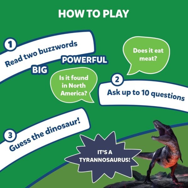 Skillmatics Guess in 10 Dinosaurs, Perfect for Boys, Girls, Kids, and Families Who Love Card Games, Toys, Travel Games, Gifts for Ages 8, 9, 10 & Up - Image 4