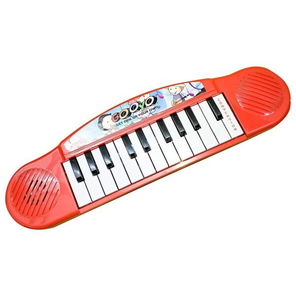 Gooyo GY3716 Battery Operated Multi-Functional Portable Organ/Piano/Keyboard Musical Toy for Kids/Babies/Girls/Boys/Gifts | Red Color, Power Source: 2xAA Battery (Not Included) - Image 5