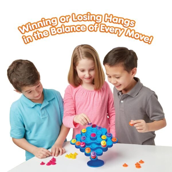 Funskool Topple, Strategy Game, Board Game for kids, Adults, Families, Educational, Fun, 2 to 4 Players, Family Fun, Learning Activity Toy for Childrens, Gift Set for Kid, Ages 6+ Years - Image 5