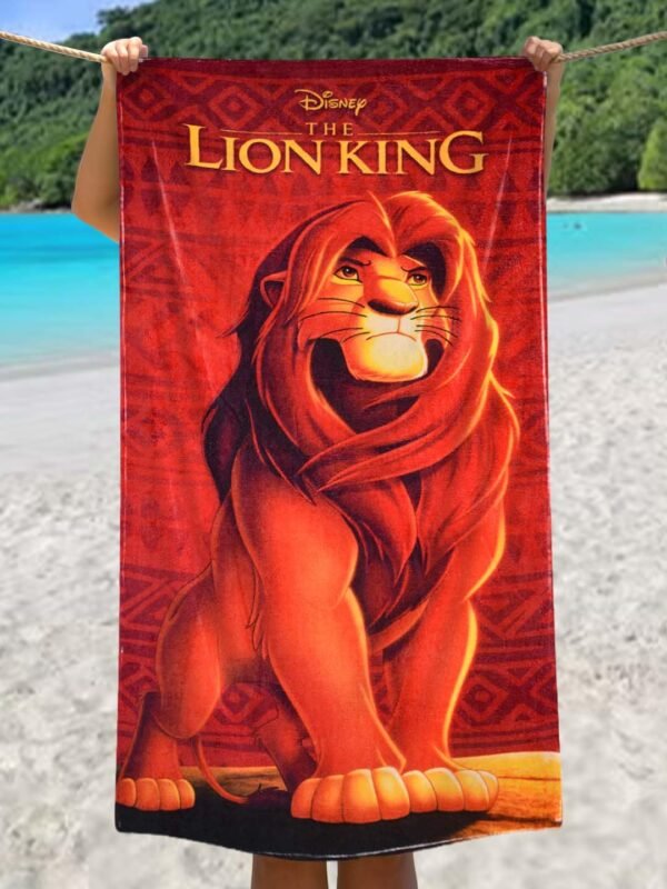 Disney Lion King Kids Bath Towel, Super Absorbent, Attractive Print for Kids.