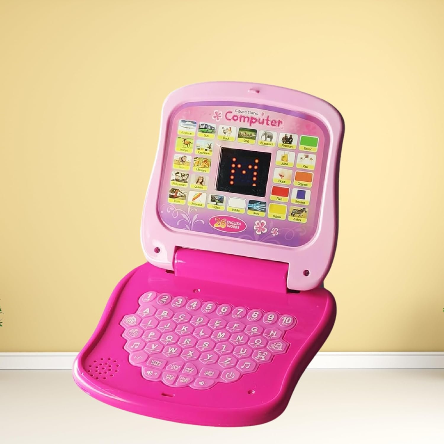 Estilo Kids Laptop Toy for Learning Numbers & Alphabets | Educational Computer Activity Toy for Kids Age 2-6 Years | Baby Laptop Toy with Fun Activities, Sound, and Music -Blue - Image 6