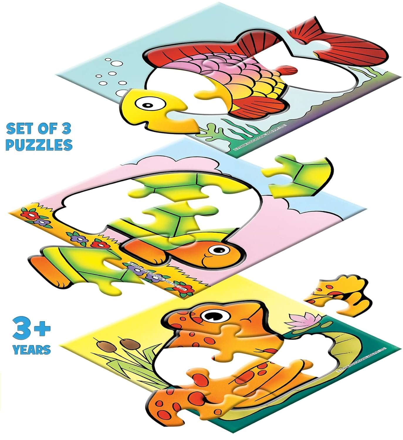 Frank in Water Jigsaw Puzzle for Kids 3 Years & Above – Fun & Challenging Brain Booster Game – Educational Puzzle Enhancing Focus and Memory Skills – 10203 - Image 5