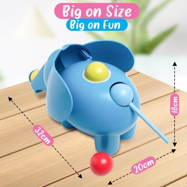 Avion Gentle Giant Blue Elephant Toy, Unbreakable Kids Toys for 2-5 Years Boy, Perfect Toys for 6 Year Old Boy, Engaging Toys for 2+ Year Old Boy, Safe & Fun for Playtime - Image 3