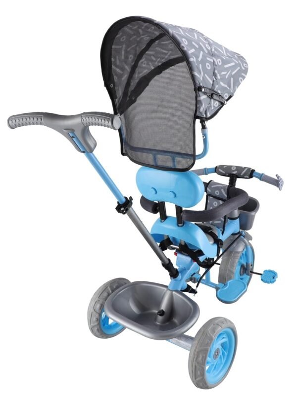 Adventure Rider Pro Max Kids|Baby Trike|Tricycle for Kids|Boys|Girls|Cycle for Kids 1-4 Years TZ-604 (Blue) - Image 5