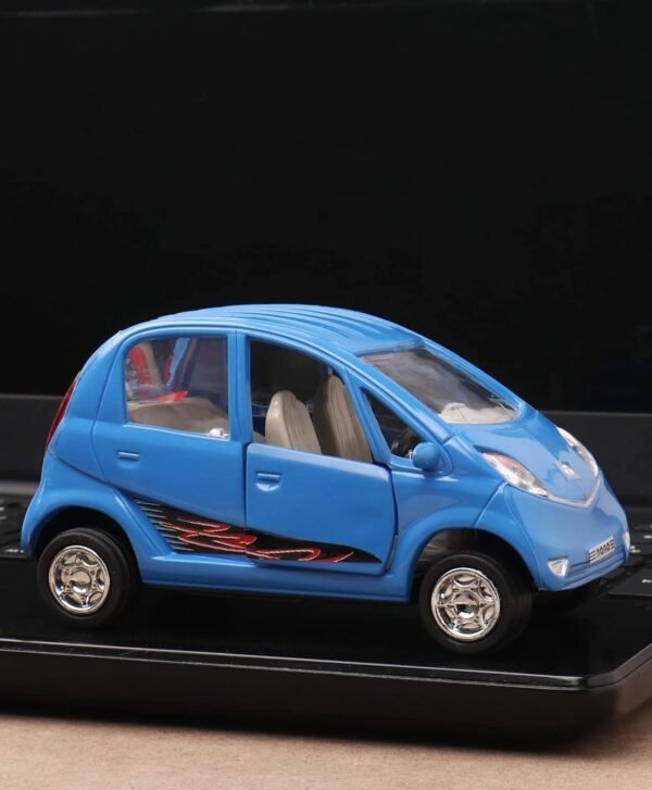 Shinsei Nano Car Maintenance Free Pullback Spring Action Race Toy Gift for Boys 5+ Years. Strong Abs Plastic, No Sharp Edges, Bis Certified. Pack of 1, Color Blue - Kids - Image 4