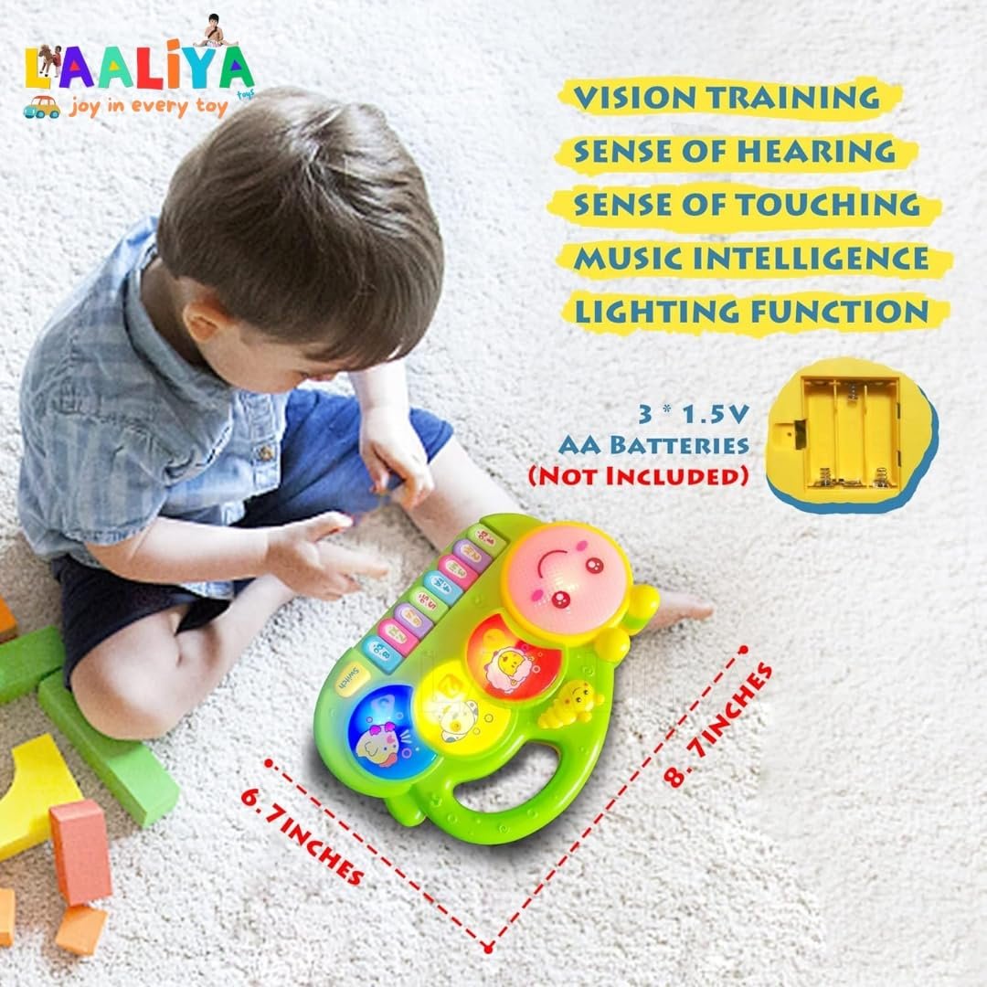 Piano for Kids 5 Years Sound Drum Piano for Kids of Age 2-5+ Piano Keyboard Kids Rhymes Musical Toys Piyano Drum Keyboard Musical Pino Kids Piano for 2-5 Years Paino Mini Piano Baby Drums - Image 5