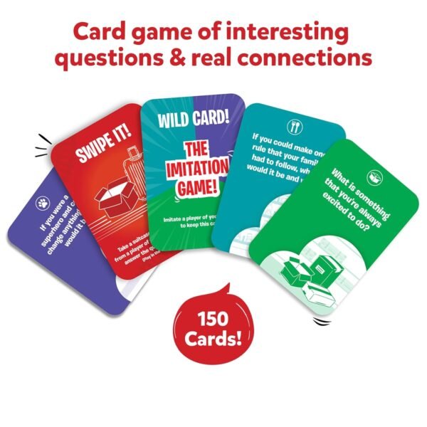 Skillmatics Card Game - Train of Thought, Fun for Family Game Night, Educational Toys, Gifts for Boys and Girls Ages 6, 7, 8, 9 and Up - Image 2