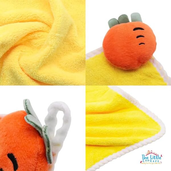 THE LITTLE LOOKERS Cute Microfiber Baby Washcloth for Newborns | Kids Hand Towel | Quick Dry I Super Absorbent, Super Soft Washclothes for Infants,Babies,Toddlers - Multicolor (Pack of 4) - Image 2