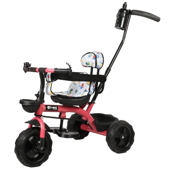 Stylish Small Kids Tricycles | Trike Cycle for Baby with Storage Basket for Kids, Boys, Girls | Age Group 1 to 3 Years (Yellow) (ST-04) - Image 4
