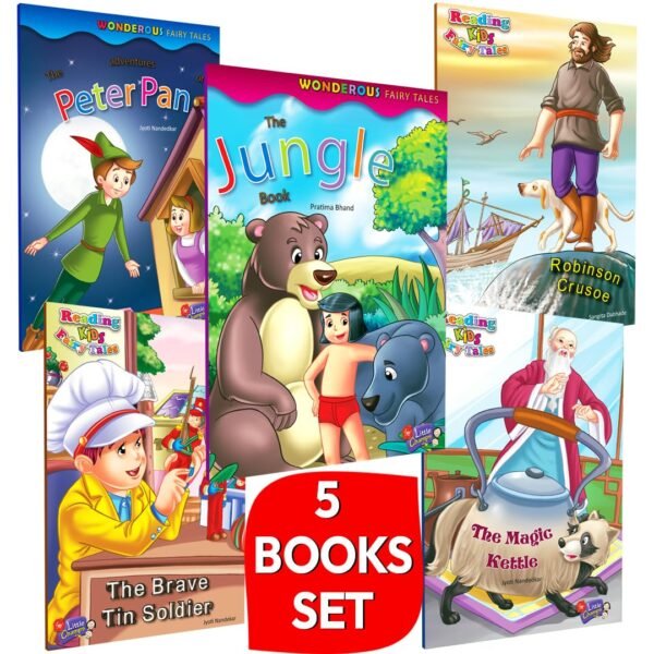 Moral Story Books For Kids | World Classics | Fairy Tales Story Book For 3 Year Old Children | My First Library Box Set | Nursery Reading | Story Books in English | Baby Learning | Preschool Children\'s Behaviour Habit | With all Life Matters Series