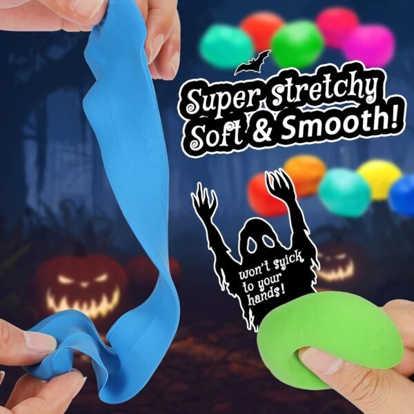 Trader Slime Kit for Girls & Boys | Toys for Kids Aged 7-12 Years | 1 Slime Pot, 6 Crystal Slime and 12 Air Dry Clay | Birthday Gift and Toy for Boys and Girls | Multi Color - Image 2