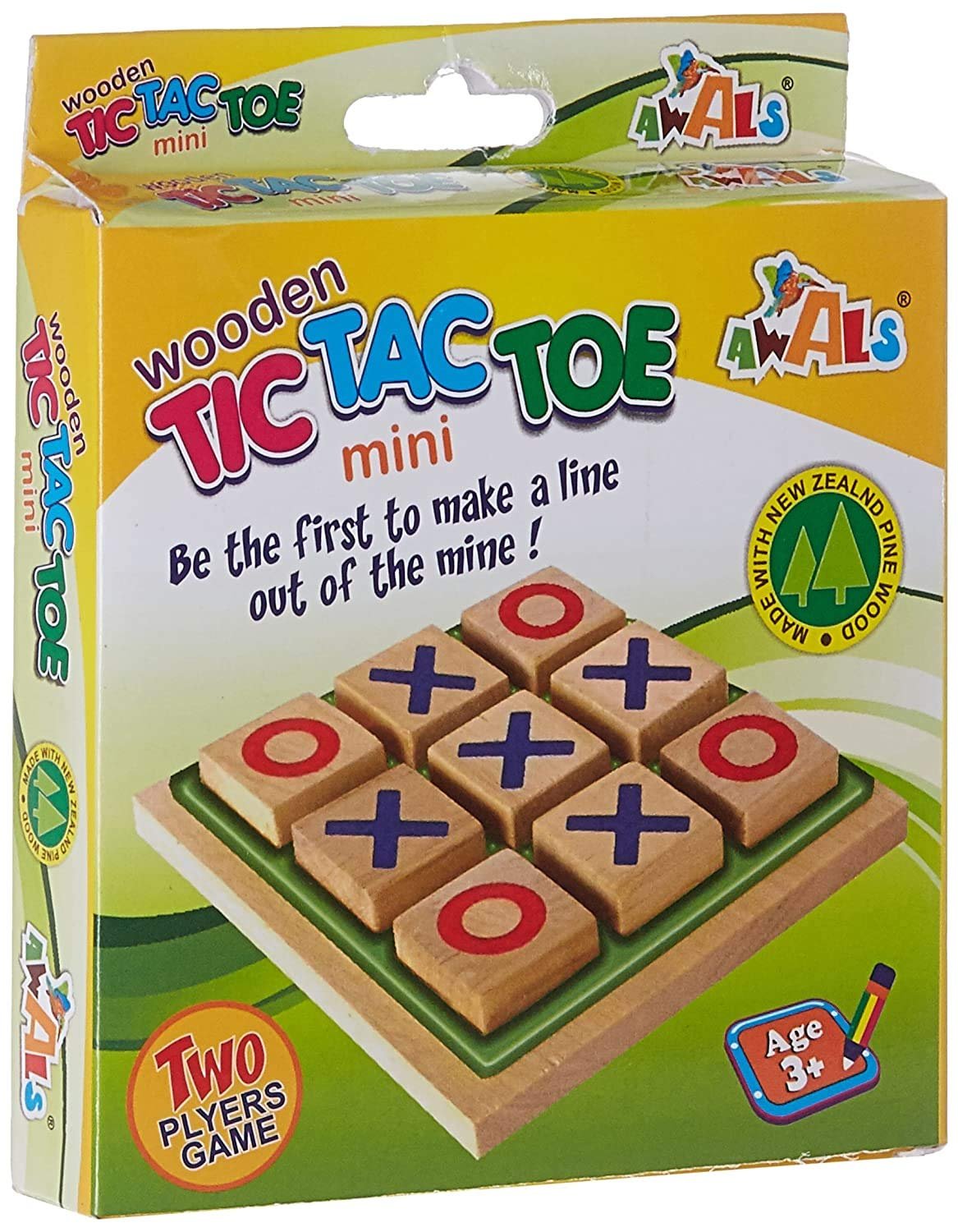 Classic Tic Tac Toe Toy Game Zero and Cross Game Wooden Tic Tac Toe Game,tic tac Toy XOXO Toys,Kid,Strategy Game - Image 2