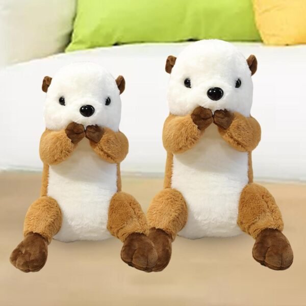 bnf® Otter Plush Hugging Pillows Otter Plush Toy for Girls Boys Toddlers Children 30cm - Image 2