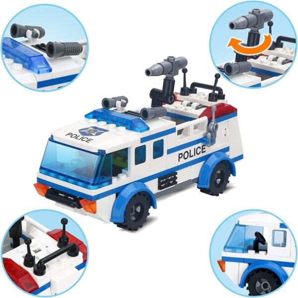 Educational City Series Police Capturer Leearning Building Blocks Brick Toys for Kids (368+) - Image 2