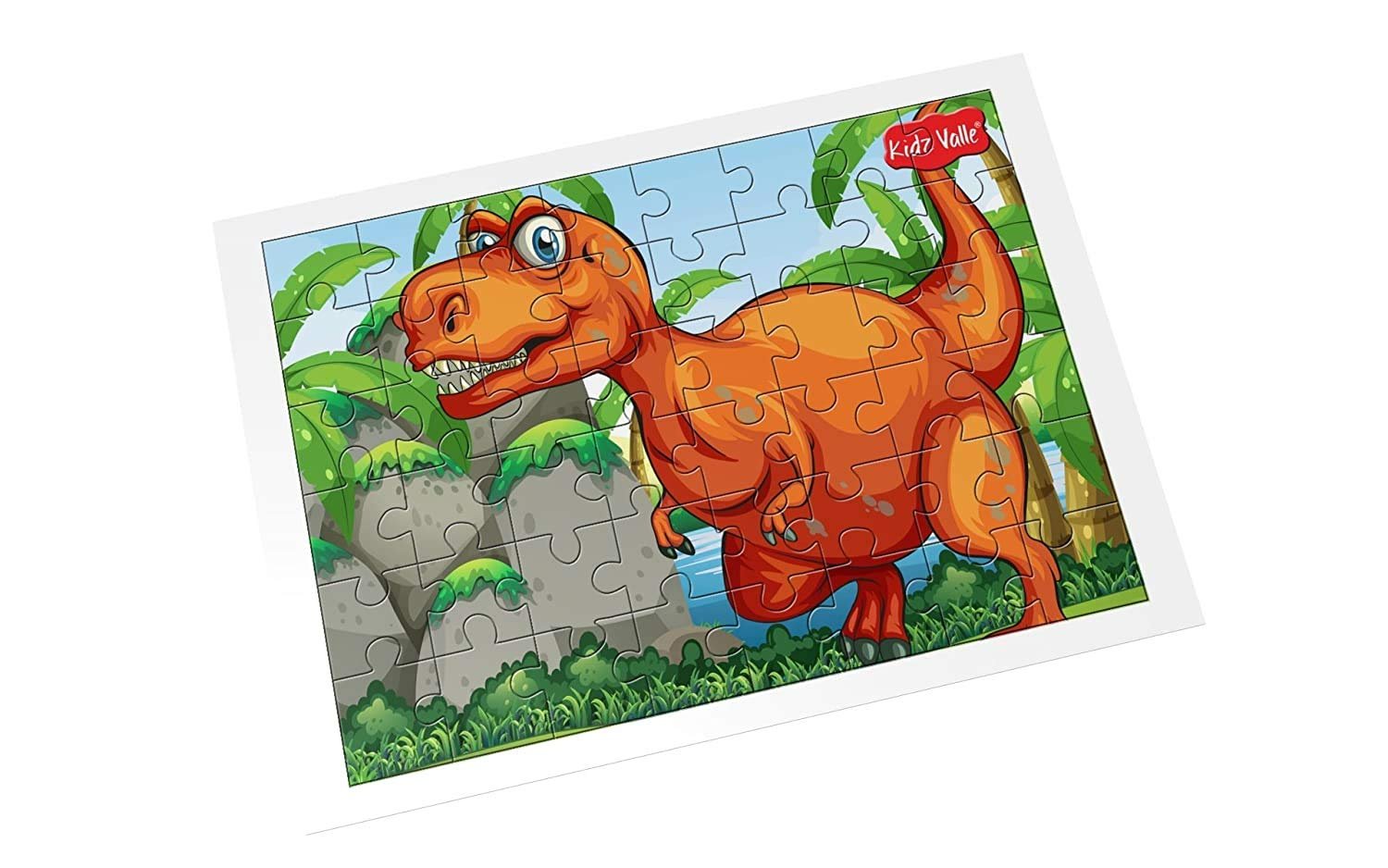Dinosaur 48 Piece Jigsaw Puzzles for Kids Age 4 Years and Above, Size: 24.7 CM X 17.4 CM - Image 3