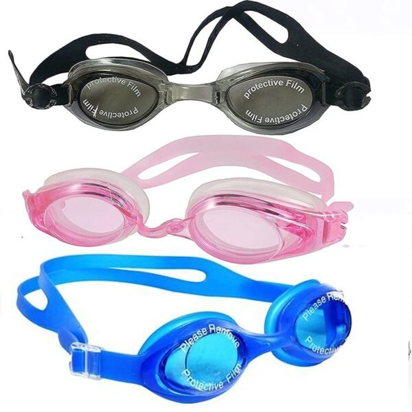 Fancydresswale Swimming Set for Kids with Swimming Goggles, Cap and Swim Ring, Random Colors and Design; Suitable of 3-6 Years (Goggles only) - Image 6