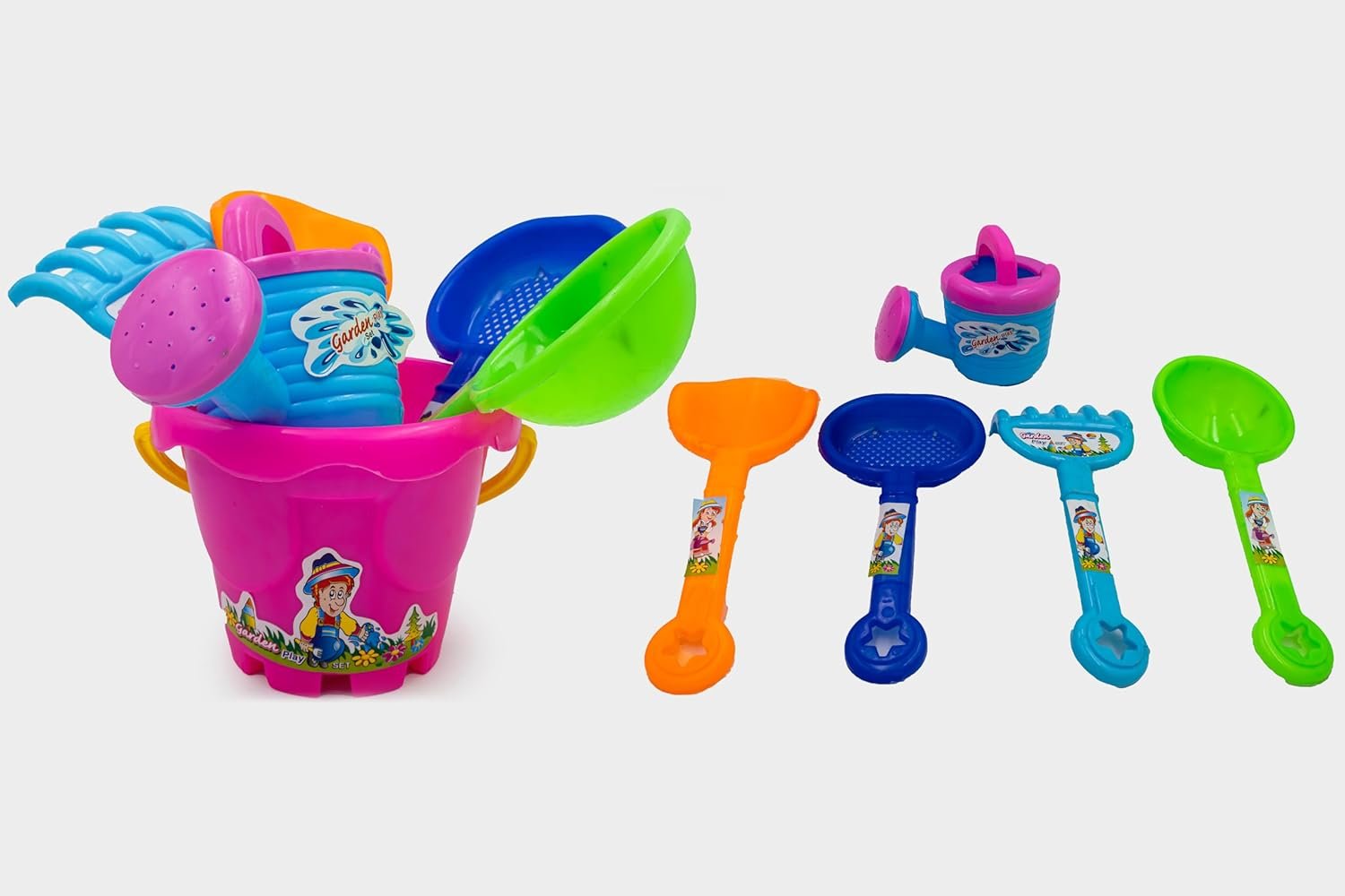 Garden Set | Gift Toy | Made in India | 1-6 Year | Realistic Design | Indoor Outdoor Play | Safe and Non-Toxic | Gift for Kids | Multicolour - Image 4