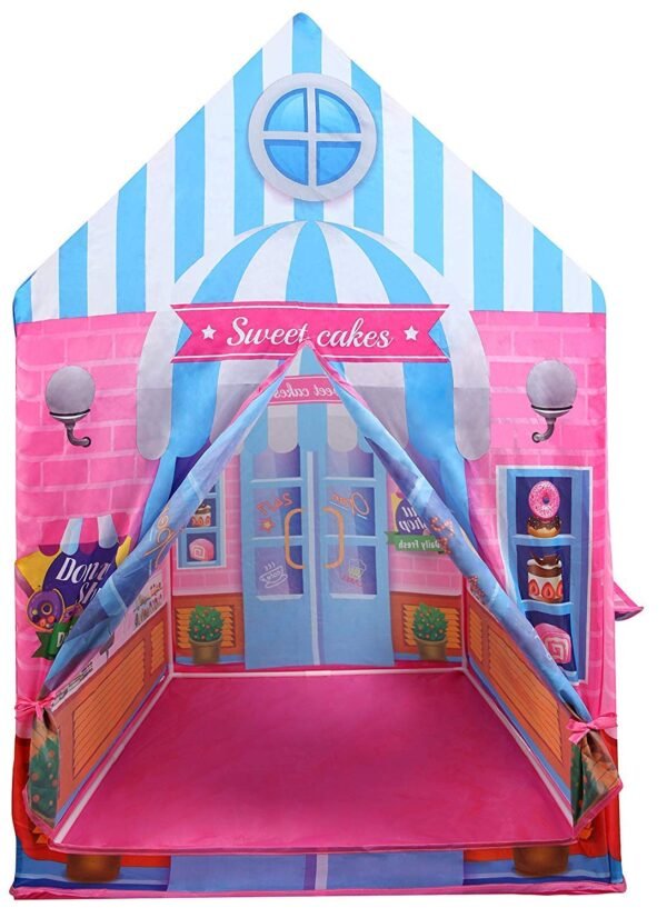 LEZOMZY Playhouses Tent For Kids Outdoor And Indoor Kid Play House Castle Tent Toys For 2-8 Years Old Kids Children Boy Girls Portable Kid Castle Playhouse For Girls & Boys (Candy House),Multicolor - Image 6