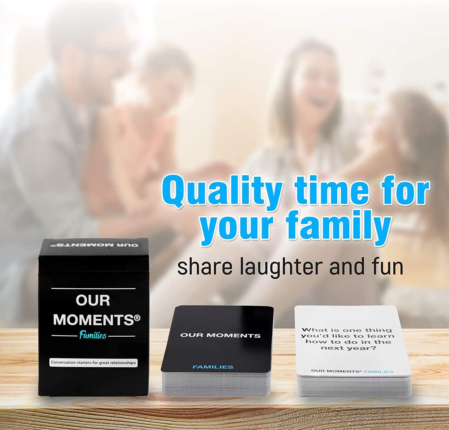Chocozone Family 100 Conversation Starters Questions Game Card Games for Kids & Adults Gifts for 10+ Years Boys & Girls (Families) - Image 3