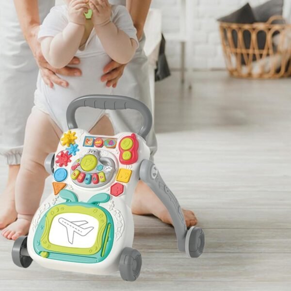 Baby Activity Walking Toy Walking Toy for Infants Boys and Girls 6-12 Months Green - Image 2