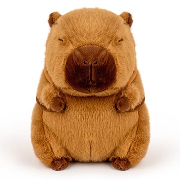 bnf® Capybara Stuffed Animal Plush Toy Decoration for Boys Girls Kids Adults with Hat 33cm - Image 4
