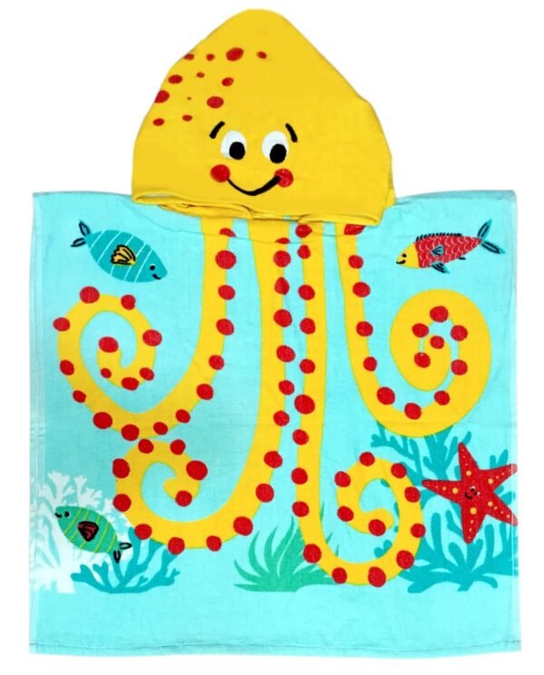 Meroo Cotton Beach Towel 350 GSM (Blue) - Image 3
