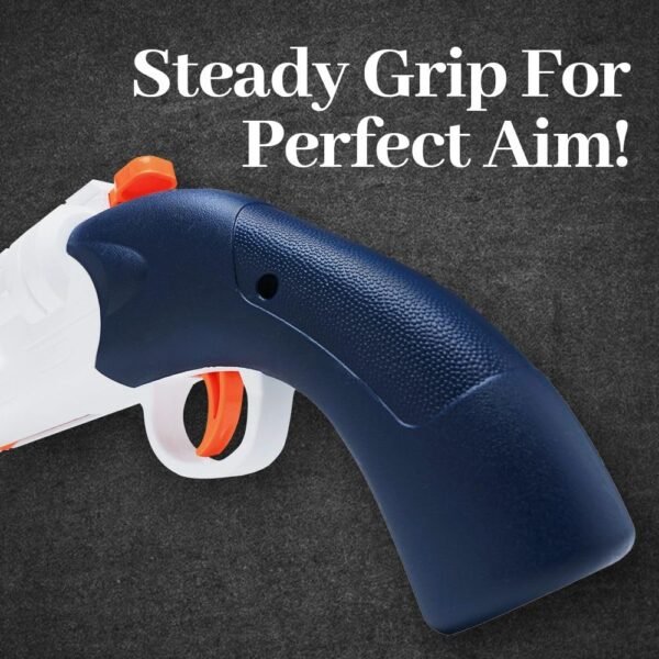 Toy Cloud Super Blast Double Barreled Gun, Soft Blaster Manual Bullet Shooting Gun Toy with 6 Bullet Shells & 10 Soft Foam Darts Bullets - Image 6