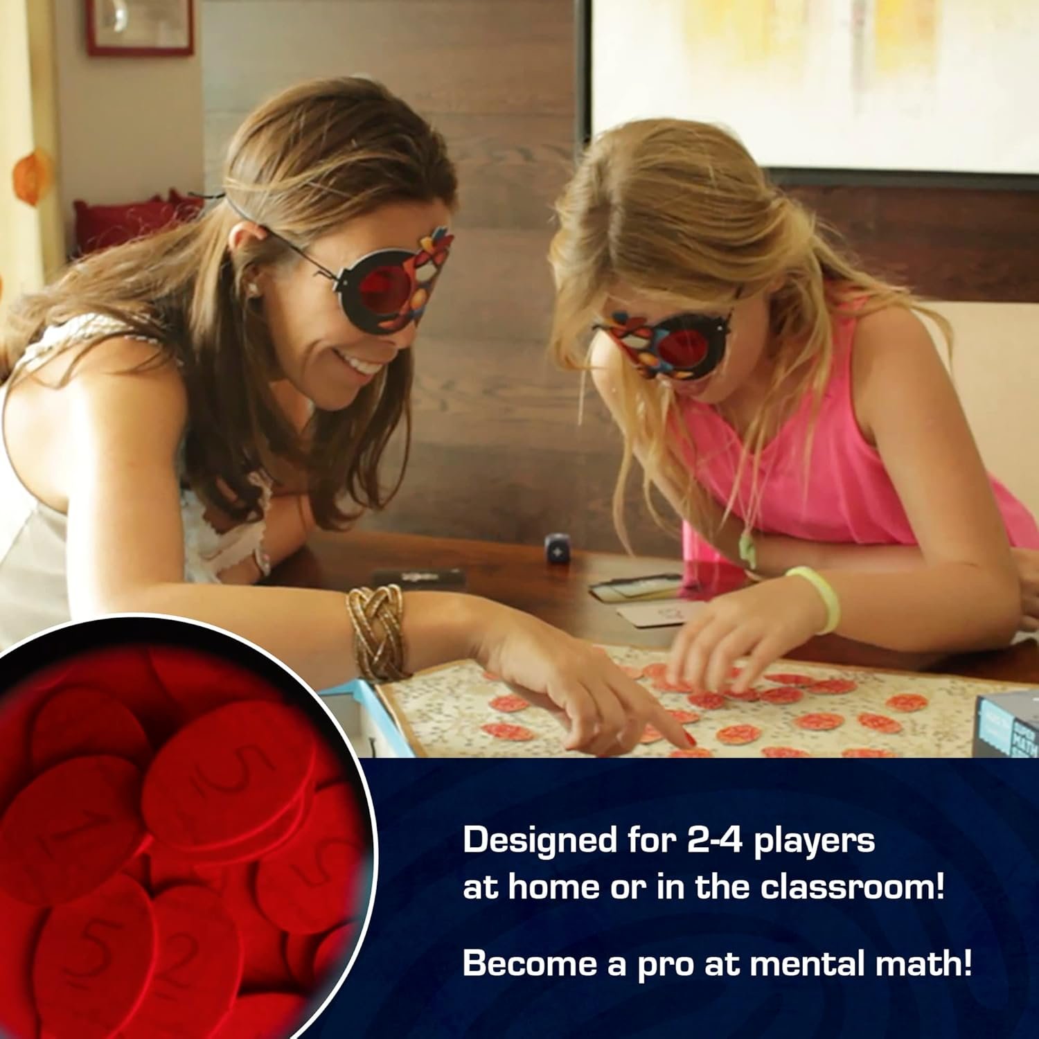 Chalk and Chuckles Super Math Spy Board Game for Kids Age 8-12, Educational Brain Games for Kids 10+ Years, Gift for Boys, Girls 9, 10, 11 Years, STEM Toys - Image 4