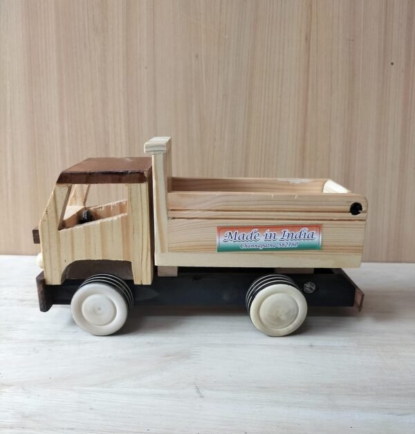 Wooden Truck for Kids (1 Year+) - Develops Hand Eye Coordination & Gross Motor Skills - Image 3