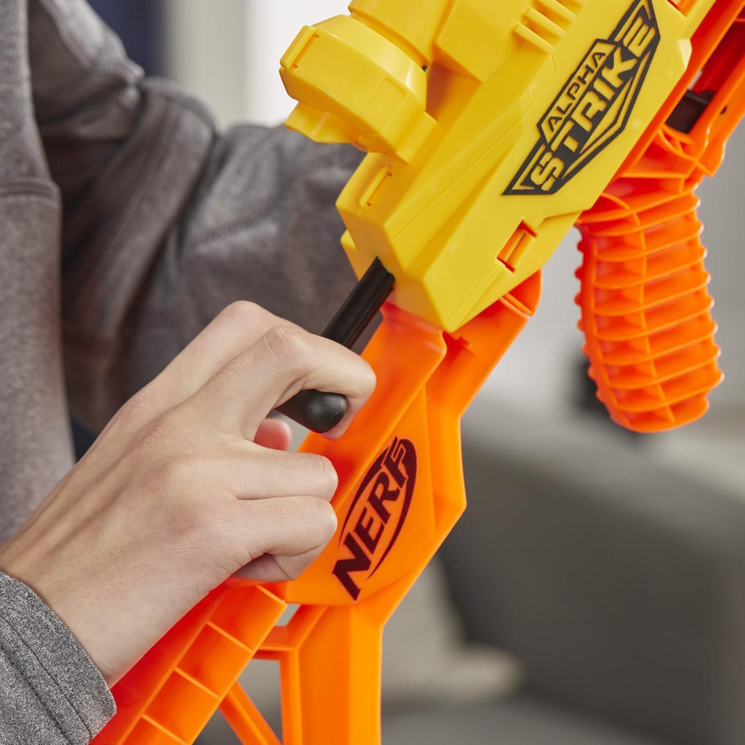 Nerf Alpha Strike Battalion Set - Includes 4 Blasters, 4 Half-Targets, and 25 Official Darts - Toys for Kids, Teens & Adults, Outdoor Toys, Toys for Boys and Girls Ages 8 Years Old and Up,Multicolor - Image 5