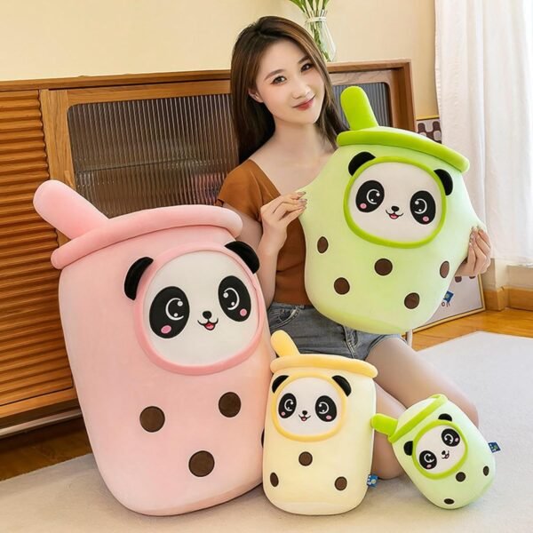 bnf® Cute Stuffed Plush Milk Tea Cup Accompany Sleep Toy for Adults Kids Children - Image 4