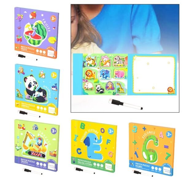 bnf® Matching Puzzles Game for Toddlers 1-3 for Kids Gifts Fine Motor Skills Kids Fruits - Image 3